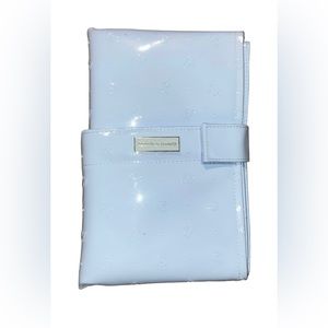 First Impressions Baby Diaper changing pad shiny blue vinyl